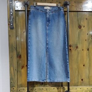 GAP Denim Midi Skirt